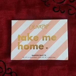 Colourpop "take me home" shadow palette